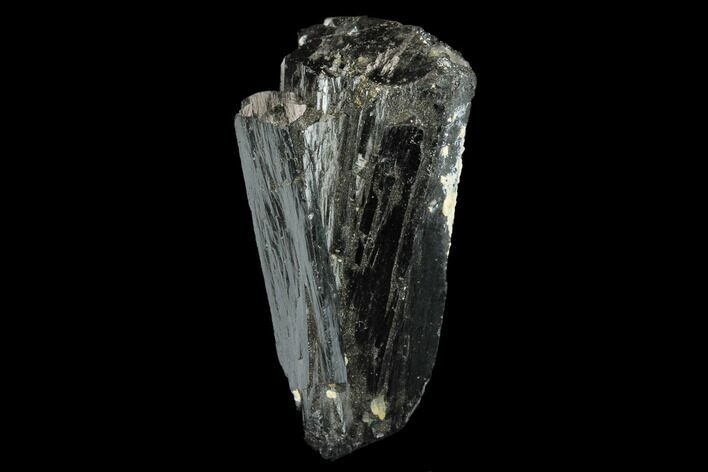Lustrous Ilvaite Crystal Cluster with Quartz - Inner Mongolia #173088
